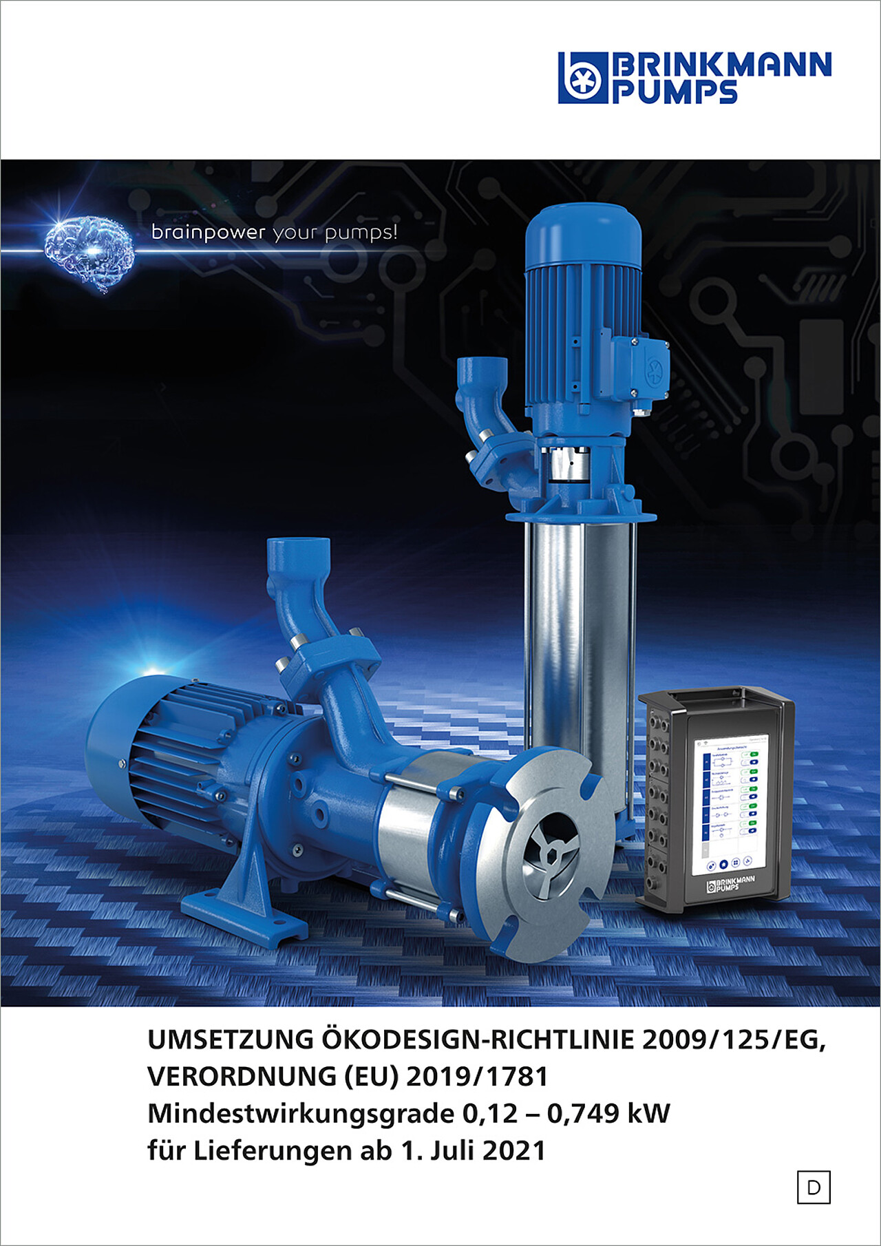 Brinkmann Pumps Ökodesign-Richtlinie 2021