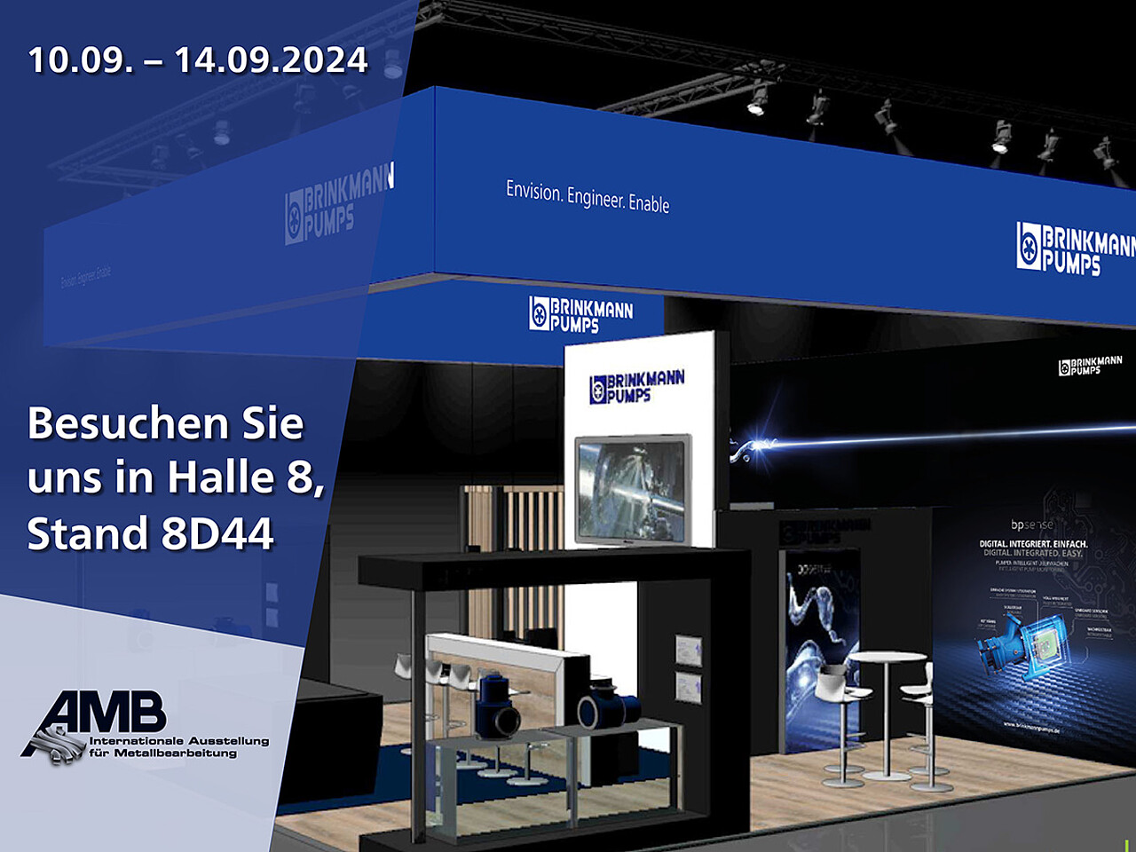 Besuchen Sie BRINKMANN PUMPS auf der AMB 2024